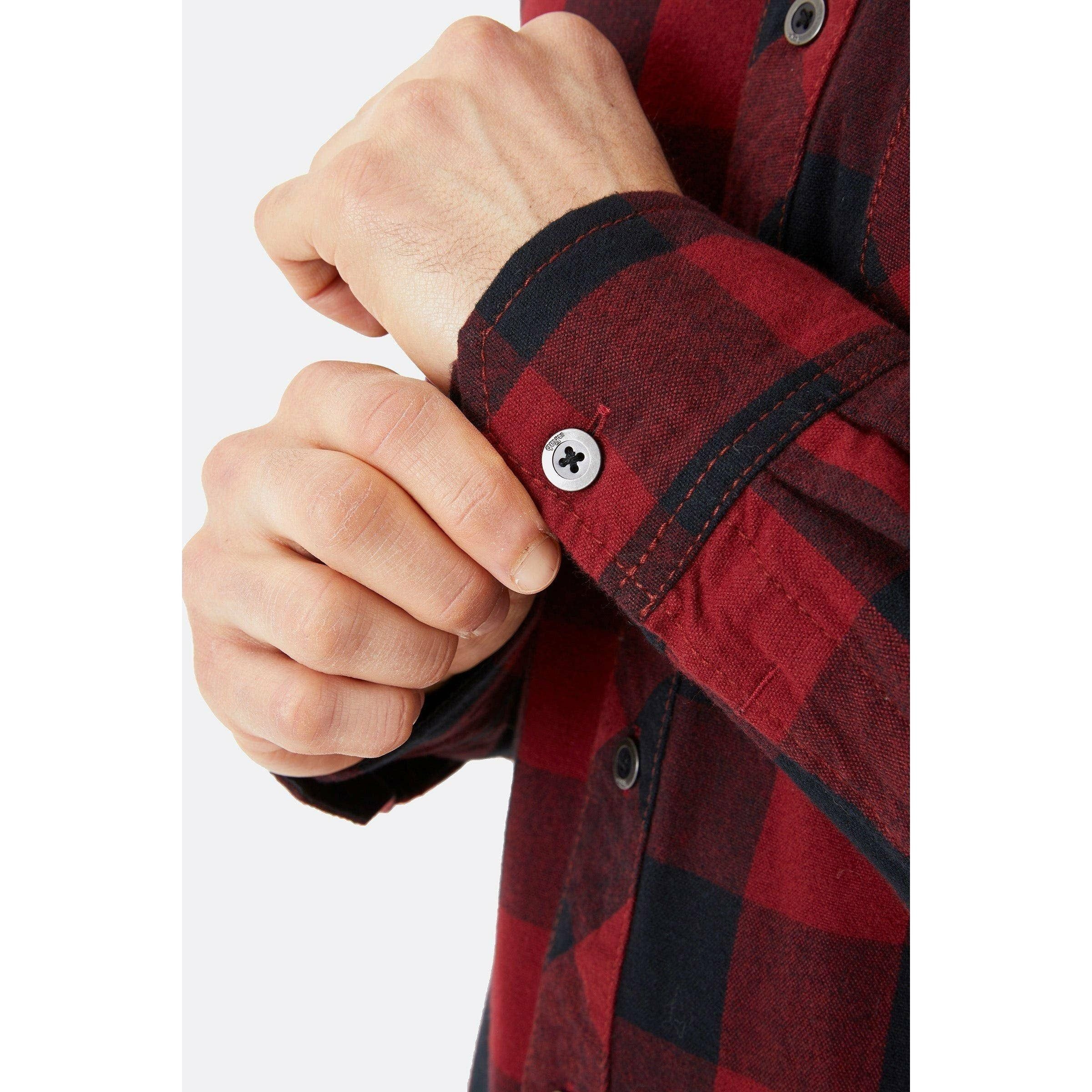 Mens Rab Boundary Brushed Cotton Shirt - Image 6