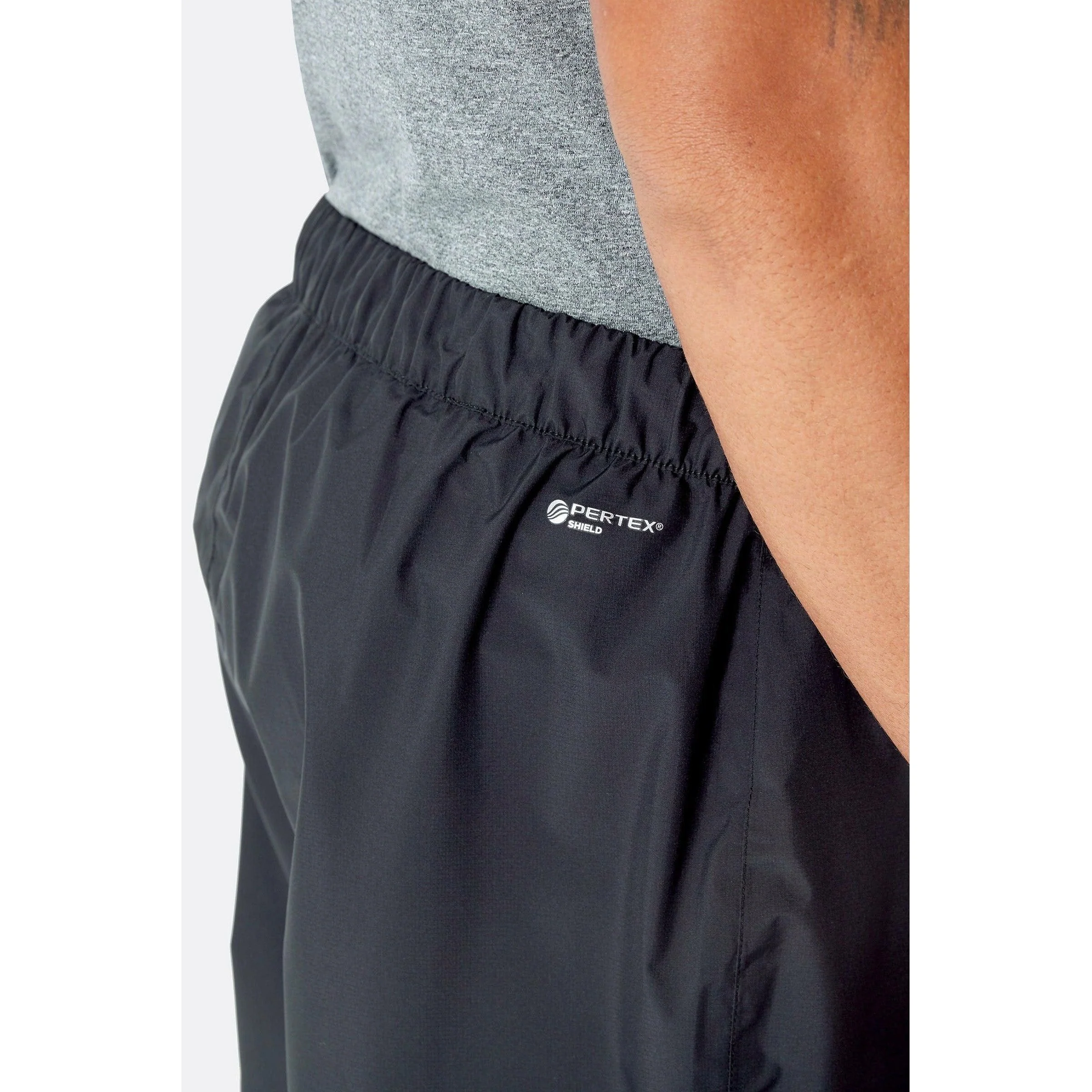 Mens Rab Downpour Eco Waterproof Overpants - Image 3