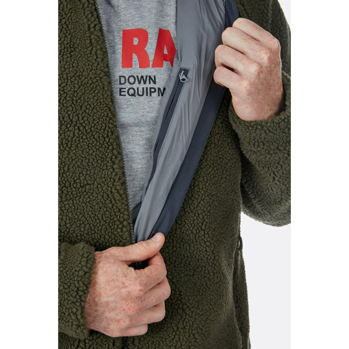 Mens Rab Original Pile Jacket - Image 7