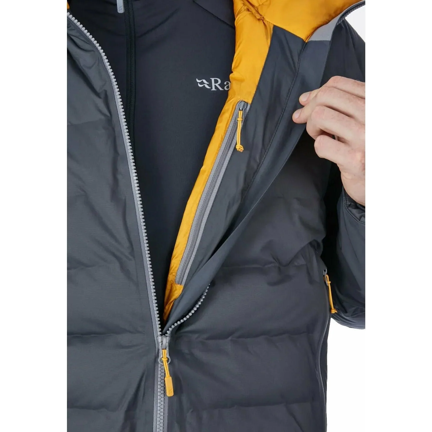 Mens Rab Valiance Waterproof Down Jacket - Image 9